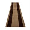 Custom Size Runner Rug Meander Design Extra Long Runner Rugs For Hallways 36 inch Wide x Pick Your Size By Feet Slip Skid Resistant Rubber Back Rug Runners ( Camel Beige, 18 ft x 36 in) view 4