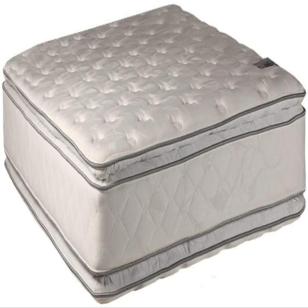 Dream Solutions USA Natural Sleep Two-Sided Queen Medium Soft Mattress Only with Mattress Cover Protector Included - Fully Assembled, Orthopedic, Longlasting Comfort