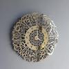 Acrylic Surah Al Ikhlas Wall Clock Islamic Calligraphy Islamic Gifts Eid Gift Ramadan Decor Islamic Luxury Wall Clock for Home (A) view 2
