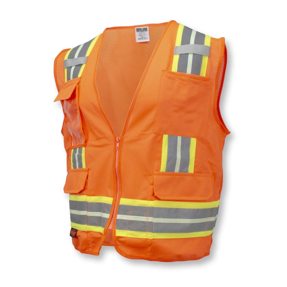 Glow-in-the-Dark Surveyor Safety Glow-in-the-Dark Vest