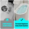 12 Pcs Bathtub Cover, Individual Pack Bath tub Liner Large (102x47') Disposable Covers Liner Bag for Travel and Household, Portable Bath tub Plastic Bag by Ausaulac view 4