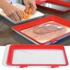 01 Food Preservation Tray, Plastic Stackable Reusable Food Storage Container Food Container Keeping Storage Container for Keeping Food Fresh view 3