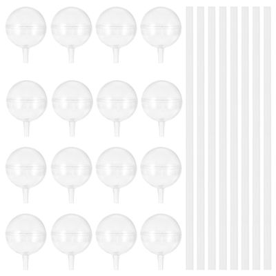 100Pcs Clear Plastic Chocolate Bouquet Holders Fixed Trays 2X1.6 Inch for DIY Flower Arrangements Candy Bouquets Wedding Birthday Decorations