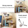 JKGHK Tree Shape Small Bookcases, Desktop Bookshelf Organizer Shelves, Home, Office Storage Rack, for Books/CD/Albums/Files Holder view 4