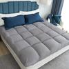 Marine Moon King Mattress Topper Cooling Extra Thick Plush Pillow Top Mattress Pad Hotel Quality Down Alternative for King Size Bed, Soft Bed Toppers for Back Pain, Grey view 3