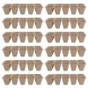 Happyyami 10-piece Plant Pot Set Pulp Cups for Indoor Plants Pots Drainage view 1