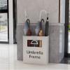 Umbrella Racks WXYZ Metal Wrought Iron Umbrella Stand, Hotel Business Umbrella Drain Stand, 12 Grids, 36x13x41cm, 50x20x50cm, Black, White, Gold (Size : 36x13x41cm) view 2