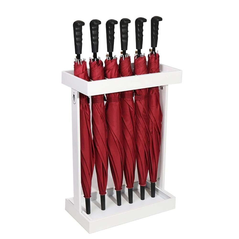 Umbrella Racks WXYZ Large-Capacity Business Hotel Umbrella Stand, Waterproof and Rust-Proof Umbrella Storage Rack, Detachable Installation, 42x21.5x60cm