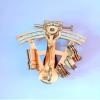 3 Inch Golden Nautical Vintage Antique Brass Sextant Nautical | Handmade | Made in India view 1