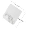 Cabilock Wall Mounted Socket Hooks 30pcs Set Plastic Adhesive Plug Hangers view 2