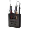 Umbrella Racks WXYZ Large Capacity Wrought Iron Umbrella Stand, 12 Grid Designs, 36x13x41cm, 50x20x50cm, Black, White, Gold (Color : Black, Size : 36x13x41cm) view 1