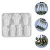 EXCEART 1pc Cactus Decoration Mold Silicone Cactus Mold for Unique Resin Crafts Easy to Use for Tabletop Reusable for Creative Projects view 2