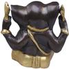 Exotic India Small Ganesha - Brass Statue - Color Brown Gold Color view 3