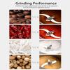 1000g Electric Grain Mill Grinder Spice Commercial 3500W 110V Superfine Powder Grinding Pulverizer Stainless Steel Machine for Dry Corn Coffee Wheat Herb Pepper Food Seeds Flour Bean (Swing Type) view 3