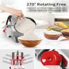 1000g Electric Grain Mill Grinder Spice Commercial 3500W 110V Superfine Powder Grinding Pulverizer Stainless Steel Machine for Dry Corn Coffee Wheat Herb Pepper Food Seeds Flour Bean (Swing Type) view 4