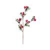 TONGTONG 1 Bouquet Artificial Pomegranate Flower Branches Apply to Home Office Living Room Wedding Party Garden Pastoral Style Creative Soft Decorations #05 view 1