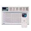 BLACK+DECKER Window Air Conditioner 12,000 BTU, AC Window Unit Cools Up to 550 Square Feet, AC Unit with Remote Control, 3 Cooling Speeds and Fan Only Function, BWAC12WTB, White view 1