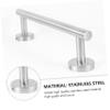 Cabilock 1pc Stainless Steel Towel -Mounted Bathroom Towel Holder Practical Organizer for Bathrooms Kitchens and Laundry Rooms Modern Design view 4