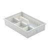 Stackable Desk Storage Box with Two Spacers for Office Use view 1