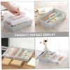 Stackable Desk Storage Box with Two Spacers for Office Use view 3