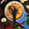 Buffalo Horn Spoons Dinner Ware Serving Spoon Kitchen Ladle Soup Pan Ladle for Soups Stews Gravy Spaghetti Sauce Cookware Utensil view 3
