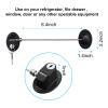 Hotop 4 Pack Cabinet Locks with Keys Refrigerator Fridge Lock view 2
