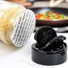 FUNSUEI 36 Pack 6 OZ Empty Clear Plastic Spice Bottles,Plastic Spice Jar with Black Shaker Cap and Shim,Seasoning Containers for Storing, Seasoning, Herbs and Powders view 4
