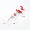 Meat Injector, Plastic Marinade Turkey Injector with 1-oz Capacity 2pcs stainless steel needles by DIMESHY view 4