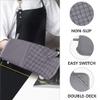 6pc Insulated Oven Mitts Set Heat Resistant Cooking Gloves Fingers for Kitchen Baking Mittens view 3