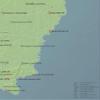 Illinois State Parks Checklist Map 18x24 Poster (Natural Earth) view 3