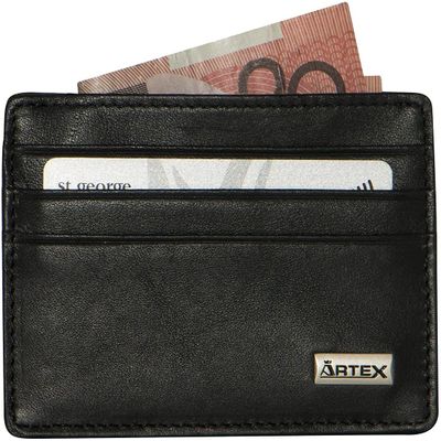 Artex Taking Care of Business Card Holder, Black