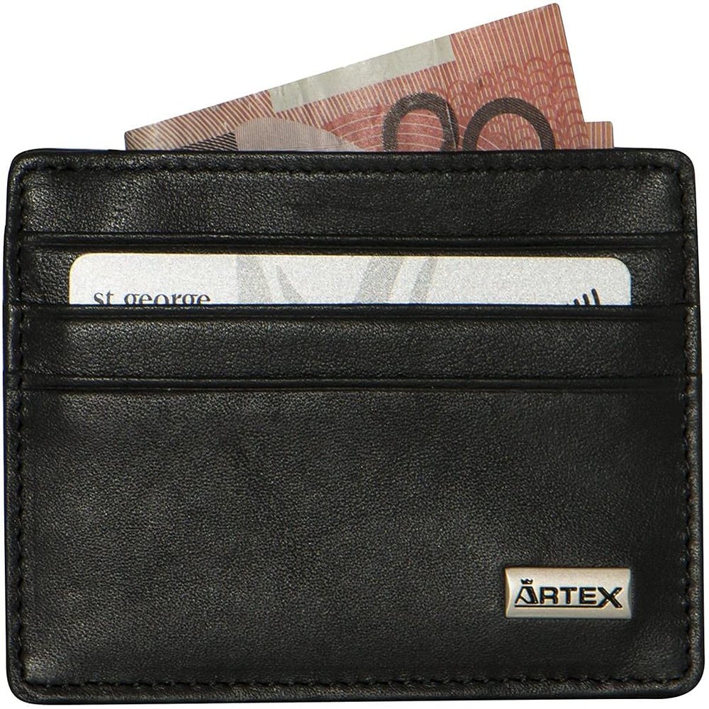 Artex Taking Care of Business Card Holder, Black