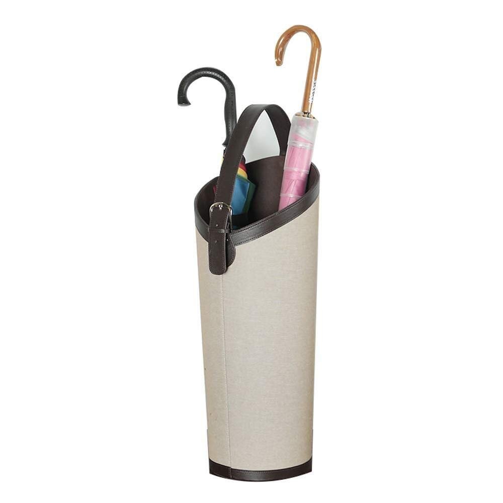 WHLMYH Umbrella Holder, Umbrella Stand, Metal Modern Holder Storage Rack with Base Removable Drip Tray,C