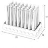 WHLMYH Umbrella Holder, Umbrella Stand, Umbrella Drying Racks Indoor for Entryway Umbrella Storage Container view 2