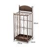 Umbrella Rack Metal Wrought Iron Umbrella Stand, Storage Rack, Large-Capacity Home Hotel Lobby Office Umbrella Storage Bucket, Anti-Rust, Easy to Clean view 2