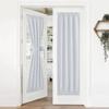NICETOWN Room Darkening Curtain Panel for Door - Sidelight Sliding Door Drapes Thermal Insulated and Privacy Assured (1 PC, 36" Wide x 72" Long, Greyish White) view 1
