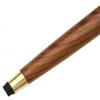 Vimal Nautical Golden & Brown Brass Dolphin Shape Handle with Wooden Walking Stick Cane 36 to 37" INCH Approx view 2