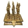AONA Brass Navagraha Set 9 Brass Greh Idol Height 7 Inch view 1