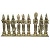 AONA Brass Navagraha Set 9 Brass Greh Idol Height 7 Inch view 4