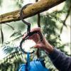 GEAR AID HEROCLIP Carabiner Clip and Hook (Large) for Camping, Backpack, Organization, and Garage, Shade of Gray view 4