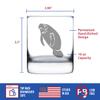 Bevvee Manatee Whiskey Rocks Glass - Fun Funny Ocean Animals Themed Decor and Gifts for Sea Creature Lovers - 10.25 Oz view 4