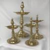 Celebrate Festival Inc Pure Brass Traditional Brass Oil Lamp (Kerla Lamp) - 14,16, 20, 22, 24 & 28" Tall (1, No 14-14 inch) view 1
