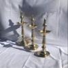 Celebrate Festival Inc Pure Brass Traditional Brass Oil Lamp (Kerla Lamp) - 14,16, 20, 22, 24 & 28" Tall (1, No 14-14 inch) view 2