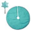 Hallmark Keepsake Miniature 2021, Whimsical Snowflakes Tree Topper and Christmas Tree Skirt Set, Mini view 2