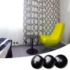 Jetec 16 Pcs Magnetic Curtain Weights No Sew Shower Curtain Magnets Black Plastic Shower Curtains Liner Clips for Light Curtains Tablecloth Liner view 4