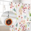 Fire Department with Ladder Public Service Essential Tools of Firefighters Shower Curtain Hooks Set of 12, Stainless Steel Shower Hooks Decorative Hanger Rings Rust Resistant for Bathroom Home Decor view 4