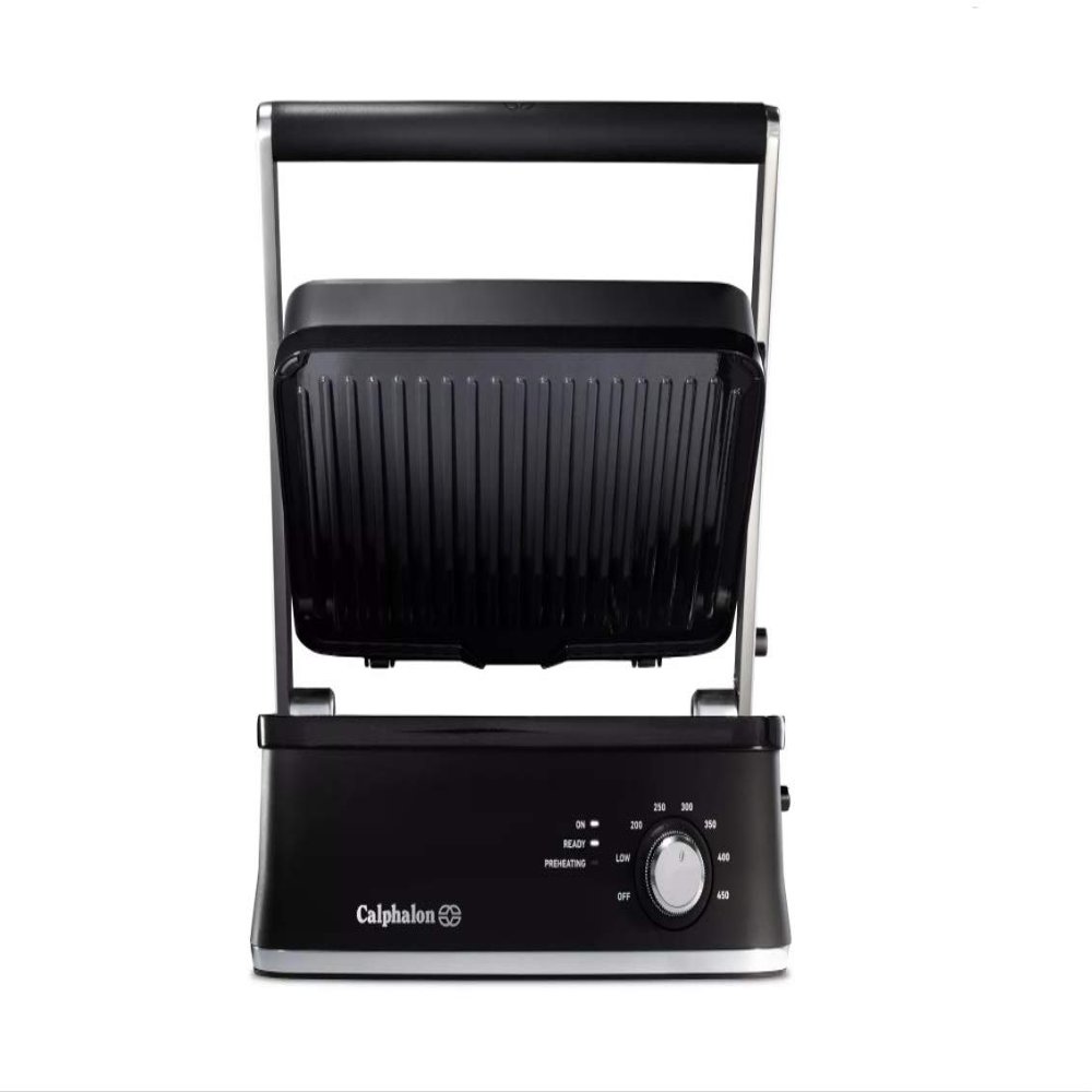Calphalon Nonstick Ceramic Cooking Surface Precision Control Multi-Grill 1500W - Matte Black