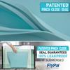 Large Silicone Waterproof and Heat Resistant Bag- Airtight Zip Closed Seal Pouch, Fireproof & Water Proof Safe Storage Holder for Cash, Passport, Laptop, Folder, Important Legal Documents & Valuables view 2