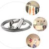 FAVOMOTO Stainless Steel Curtain Wire No Drill Rod 6ft Silver Photo Hanging Wire Heavy Duty for Farmhouse Decor view 4