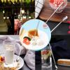 1 Set Spoon Long Handle Coffee Stirrers, Iced Teaspoon Mixing Glass Cocktail Stirring Bar Milkshake Tea Cream Dessert Silverware Spoon, Stainless Steel Mixing Stirring Square Spoons Milkshake Ice Tea view 4